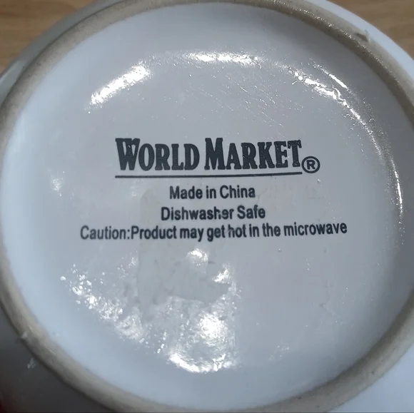 World Market Cost Plus Red Mushroom Polka-Dot Ceramic Mug with Lid - Picture 7 of 8